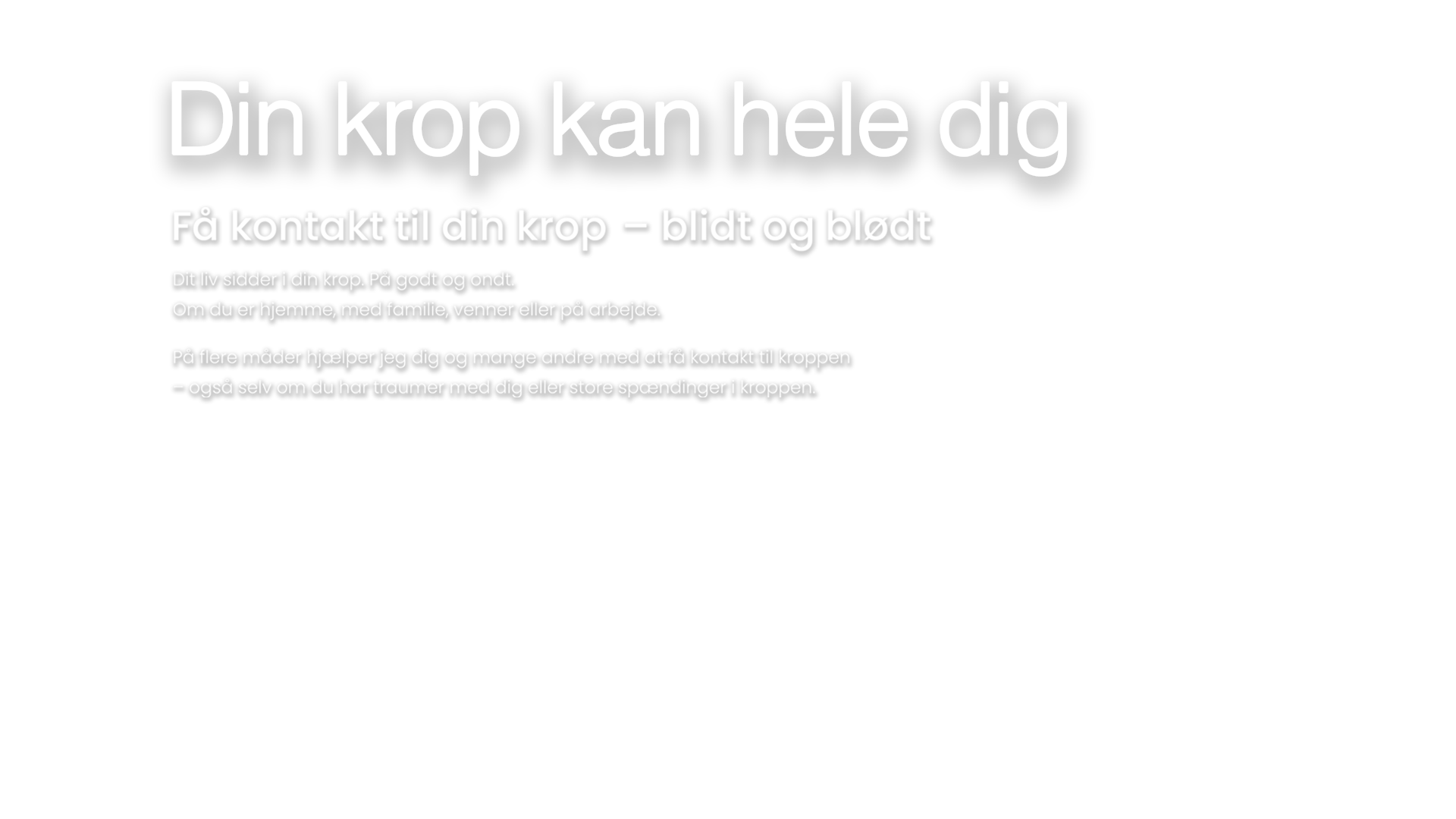 Book en 1:1 tid hos mig her >>